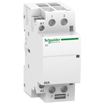 Contactor Bipolar de Marca Schneider Electric de Línea Acti 9 - iCT - (A9C20642) con Corriente Asignada de Empleo 40A, Composición  de los Contactos 2NA  y Tensión del Circuito de Control 230-240VAC. Compra en FCM.