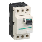 Guardamotor Magnético de Marca Schneider Electric de Línea TeSys GV2-LE (GV2LE07) Para Protección Contra Cortocircuitos Coordinación Tipo 1. Con Calibre 2.5A y Poder de Corte 100kA en 415V. Asociar con Relé Térmico de Rango 1.6-2.5A. Compra en FCM.