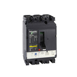 Interruptor Termomagnético Tripolar de Marca Schneider Electric de Serie Compact NSX de Tipo NSX100H o TM40D (LV429674) con Regulación de Disparo Térmica 28-40A, Intervalo de Ajuste de Detección a Corto Plazo 500A y Poder de Ruptura 65kA en 440V. Compra en FCM.