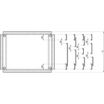 Tapa inferior Spacial SF - Ciego - 800x800mm - NSYEC88 - SCHNEIDER