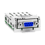 Módulo de Comunicación Profibus DP V1 con Conexion SUB-D 9 Hembra. Accesorio para Variadores de Velocidad Altivar 320 de Marca Schneider Electric (VW3A3607).